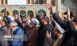 اجتماع مردم قم در حمایت از مقام معظم رهبری