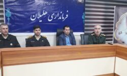فرمانده جدید انتظامی شهرستان هلیلان معرفی شد