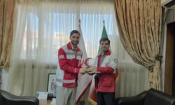 علیرضا جهانبخش به جمع امدادگران داوطلب هلال احمر گیلان پیوست