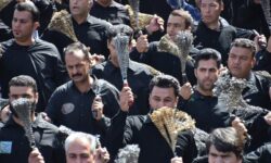 عزاداری بوشهری‌ها در روز تاسوعا حسینی در بقاع متبرک و امام‌زادگان +تصویر