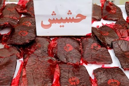 کشف ۹۱ کیلو گرم حشیش در گناوه