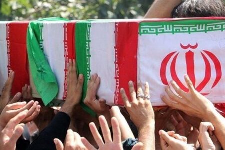 پیکر مطهر ۲ شهید گمنام وارد بوشهر می‌شود