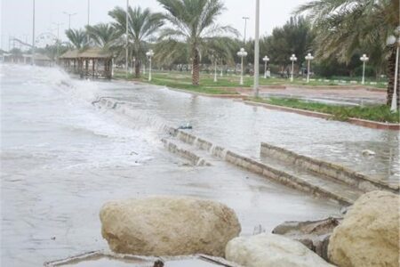 خسارت بر اثر وقوع گردباد شدید در جنوب استان بوشهر