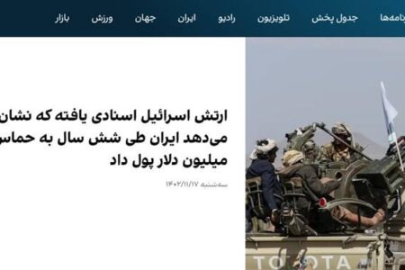 افشاگری اینترنشنال از رابطه مالی ایران و فلسطین+ عکس
