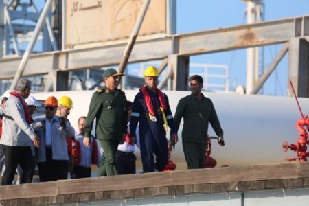 برگزاری رزمایش مدیریت شرایط اضطراری در پایانه نفتی خارگ