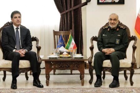 در دیدار نچیروان بارزانی با فرمانده کل سپاه چه گذشت؟ + تصاویر
