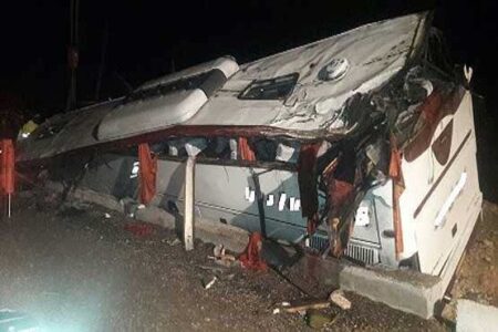 اعلام اسامی مجروحان حادثه اتوبوس زائران یزدی/ ۲۸ نفر کشته شدند