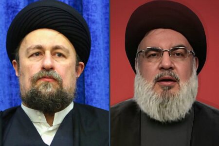 نامه سیدحسن خمینی به سیدحسن نصرالله + عکس | مهیای آنم که در هر سنگری که لازم بدانید همراهتان باشم