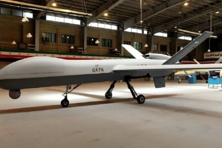 قدرتمندترین پهپاد ساخت ایران را ببینید | تصاویری از بزرگترین پهپاد ایرانی