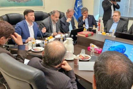 نشست مشترک  رئیس کل دادگستری بوشهر و هیئت عالی نظارت اموال تملیکی