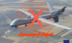 انهدام یک پهپاد آمریکایی در بوشهر