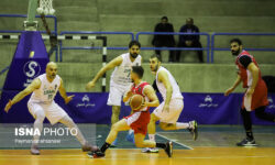تیم بسکتبال ذوبآهن مغلوب شهرداری گرگان شد