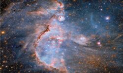 تصویر جدید «هابل» از یک سحابی ستاره‌زا