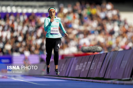 مشکلات دختر دونده کم‌بینا: پیست تمرینم مثل سیمان است