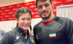 آشنایی زن ژاپنی با دین اسلام به خاطر حسن یزدانی!