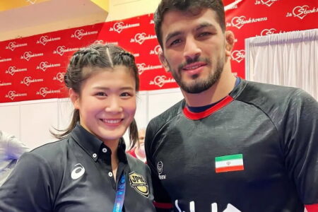 آشنایی زن ژاپنی با دین اسلام به خاطر حسن یزدانی!