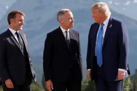 ترامپ زودتر از موعد نشست گروه ۷ را ترک کرد