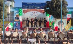 ضرب پهلوانی در مدارس خراسان رضوی به صدا در می‌آید