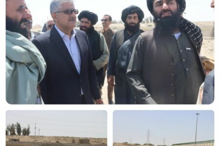 تکمیل پازل زیرساختی شرق کشور/
بازدید هیأت افغانستانی از محل احداث پل دوم میلک