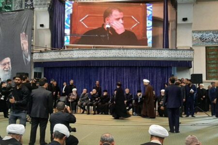 حضور رئیس‌جمهوری در مراسم بزرگداشت رهبر شهید انقلاب