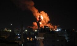 رژیم صهیونیستی از هوا و زمین غزه را هدف قرار داد