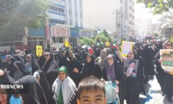 حمایت مردم استان بوشهر از آرمان فلسطین