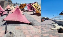 ماجرای تخریب سایه‌بان‌های ساحل بوشهر چه بود؟