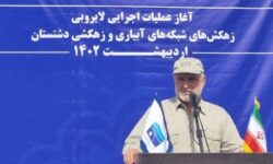 آغاز عملیات لایروبی شبکه آبیاری نخلستان‌های دشتستان