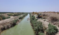 عملیات ساماندهی رودخانه «حله» شروع شد