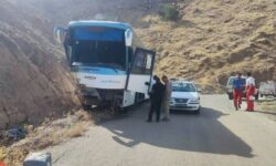 حادثه رانندگی در محور دیلم ۲۵ مصدوم بر جای گذاشت