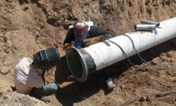 بهره‌برداری از خط انتقال مجتمع آبرسانی «بنداروز» دشتستان