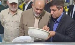 بازدید وزیر کشور از واحد تولیدی عمل آوری آبزیان در شهرک صنعتی بوشهر