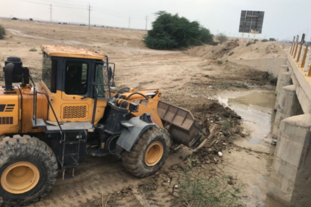 لایروبی ۱۶۰ دستگاه پل و آبرو در راه‌های استان بوشهر