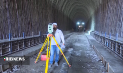 سخت‌ترین قطعه راه آهن بوشهر- شیراز با ۳۵ درصد پیشرفت