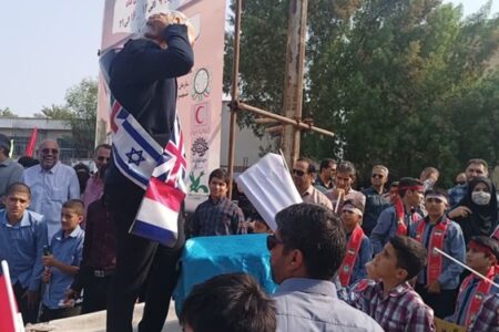 پیام دهه هشتادی‌ها و نودی‌ها از بوشهر به تلاویو؛ حریف می طلبیم+عکس