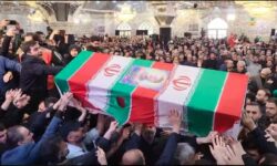 پیکر شهید امیرعبداللهیان به خاک سپرده شد