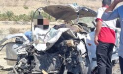 تصادف خونین در محور دشتی به تنگستان با ۳ کشته و ۲ مصدوم