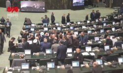 حضور ناگهانی مسعود پزشکیان در مجلس + عکس | استقبال نمایندگان