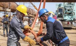 آخرین وضعیت ساخت پایه سکو‌های میدان گازی بلال و فاز ۱۱