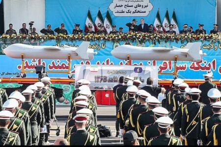 جدیدترین پهپاد انتحاری ایران با نام «شاهد۱۳۶ بی» رونمایی شد