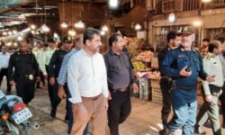 جمعآوری اتباع غیر مجاز از بازار برازجان