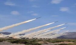 موشک باران تل آویو با ۱۰ موشک بالستیک