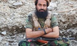 تصویری از صلاح الدین فاروقی رهبر گروهک تروریستی جیش الظلم که به هلاکت رسید