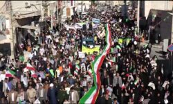 شکوه حضور دریادلان بوشهر در جشن ۴۶ سالگی انقلاب اسلامی