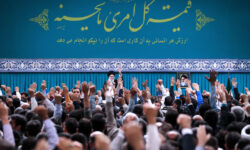 رهبر انقلاب: کارگر یکی از ستون‌های اصلی قوام و دوام جامعه است | واکنش رهبری به گزارش وزیر | ذهن‌ها نباید از مسئله فلسطین منصرف بشود