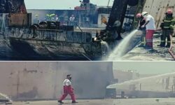 پایان جستوجو در حادثه اسکله بندر دیر؛ فوتیها به ۴ نفر رسید