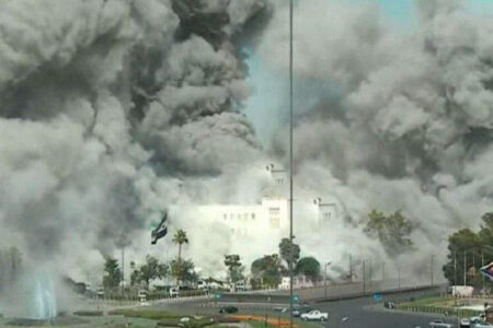 اسرائیل دمشق را بمباران کرد + تصاویر | اعلان جنگ رسمی رژیم صهیونیستی | جنگ چند روز ادامه خواهد داشت | واکنش آمریکا