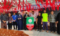 بازدید مدیرکل تبلیغات اسلامی بوشهر از مواکب پیاده‌روی اربعین استان