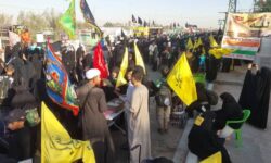 راه‌اندازی موکب قرآنیان استان بوشهر در مسیر پیاده روی اربعین حسینی