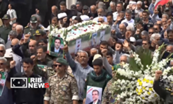 تشییع و خاکسپاری شهید محمد حسن تمیمی در برازجان